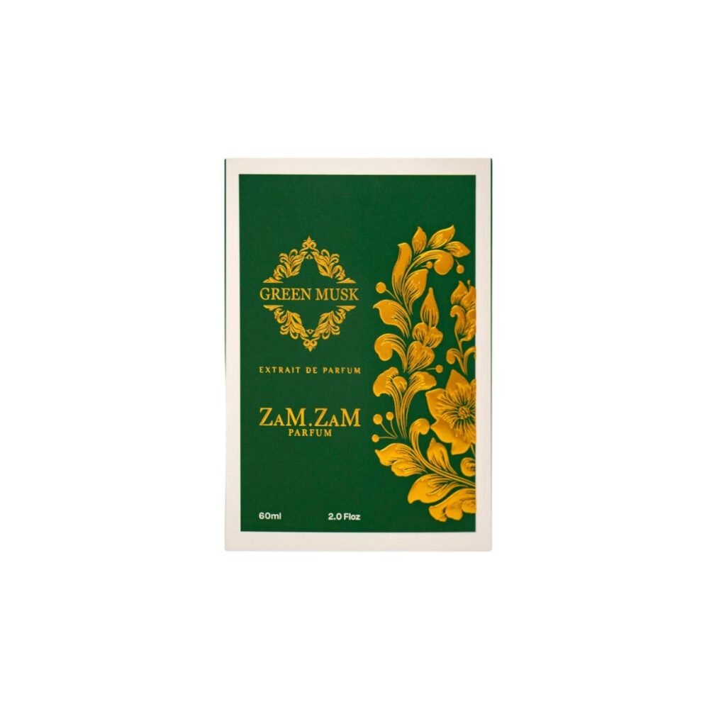 GREEN MUSK BY ZAMZAM